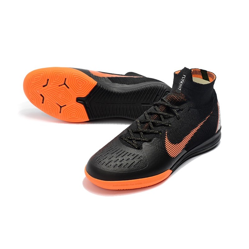 Nike Mercurial SuperflyX Elite IC Men Černá oranžový